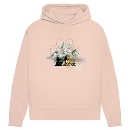 Damen Premium Bio Hoodie  Pfote Adventure 2