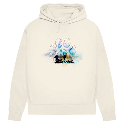 Damen Premium Bio Hoodie  Pfote Adventure 3