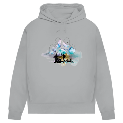 Damen Premium Bio Hoodie  Pfote Adventure 3