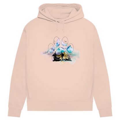 Damen Premium Bio Hoodie  Pfote Adventure 3