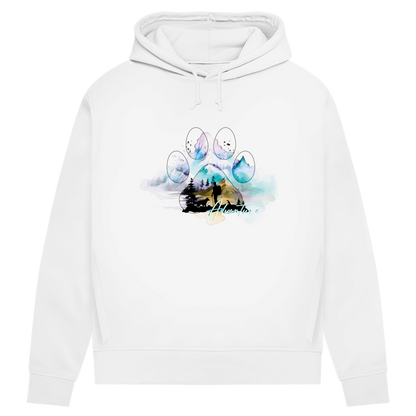 Damen Premium Bio Hoodie  Pfote Adventure 3