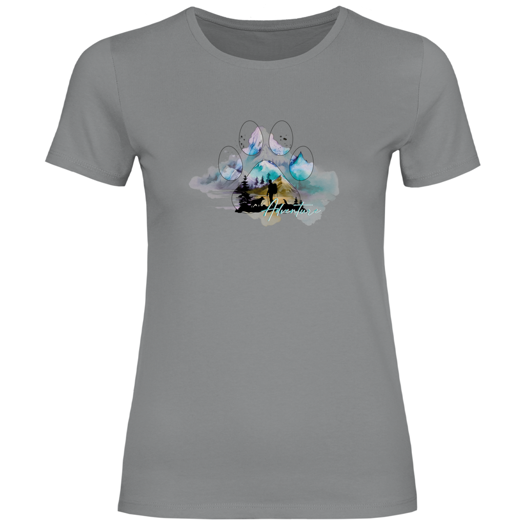 Damen T-Shirt  Pfote Adventure 3