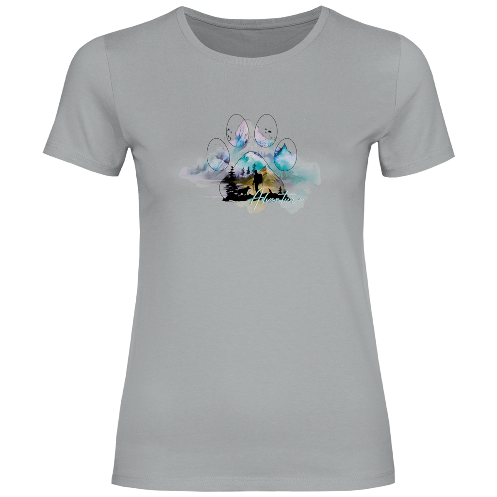 Damen T-Shirt  Pfote Adventure 3