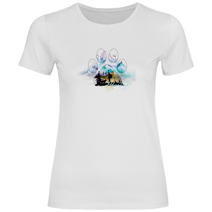 Damen T-Shirt  Pfote Adventure 3