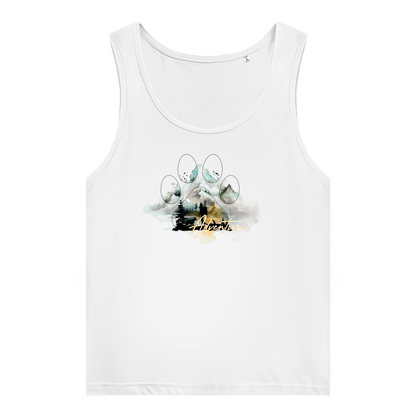 Damen Premium Organic Tank Top  Pfote Adventure 2