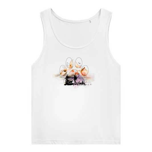 Damen Premium Organic Tank Top  Pfote Adventure 4