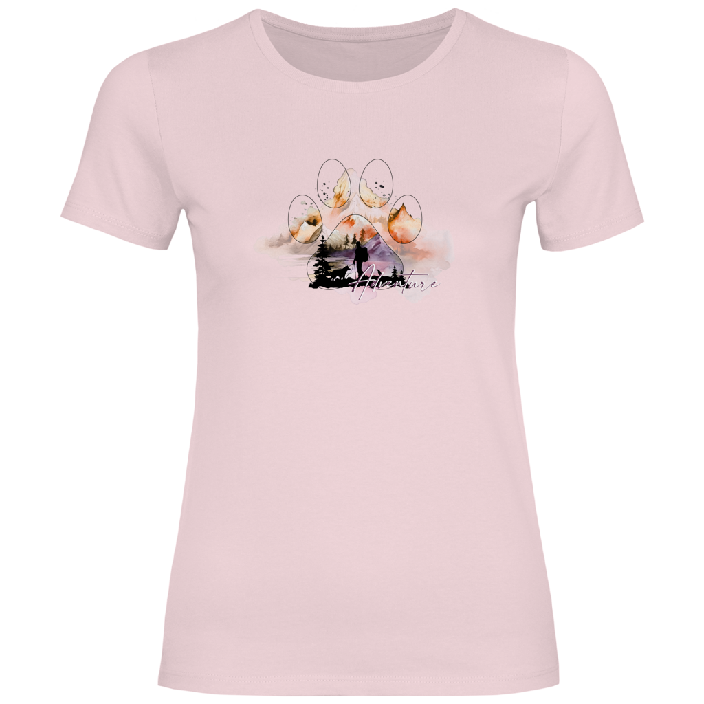 Damen T-Shirt  Pfote Adventure 4