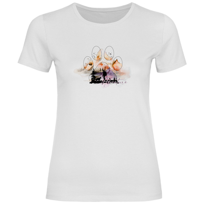 Damen T-Shirt  Pfote Adventure 4