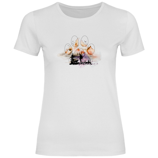 Damen T-Shirt  Pfote Adventure 4