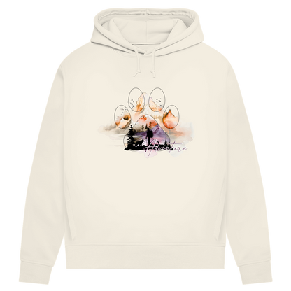 Damen Premium Bio Hoodie  Pfote Adventure 4
