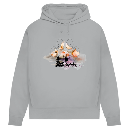 Damen Premium Bio Hoodie  Pfote Adventure 4