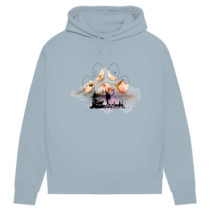 Damen Premium Bio Hoodie  Pfote Adventure 4