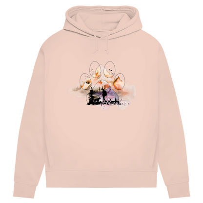 Damen Premium Bio Hoodie  Pfote Adventure 4