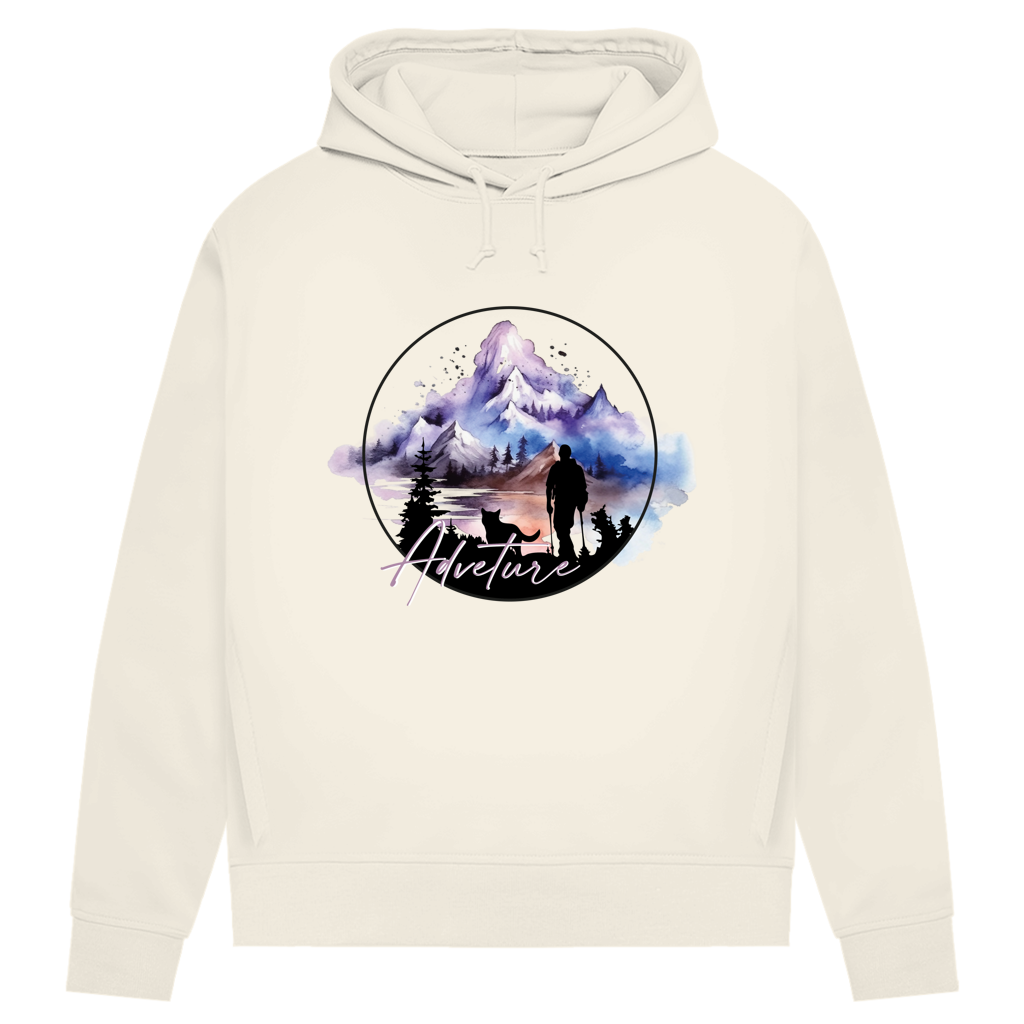 Damen Premium Bio Hoodie Adventure 1