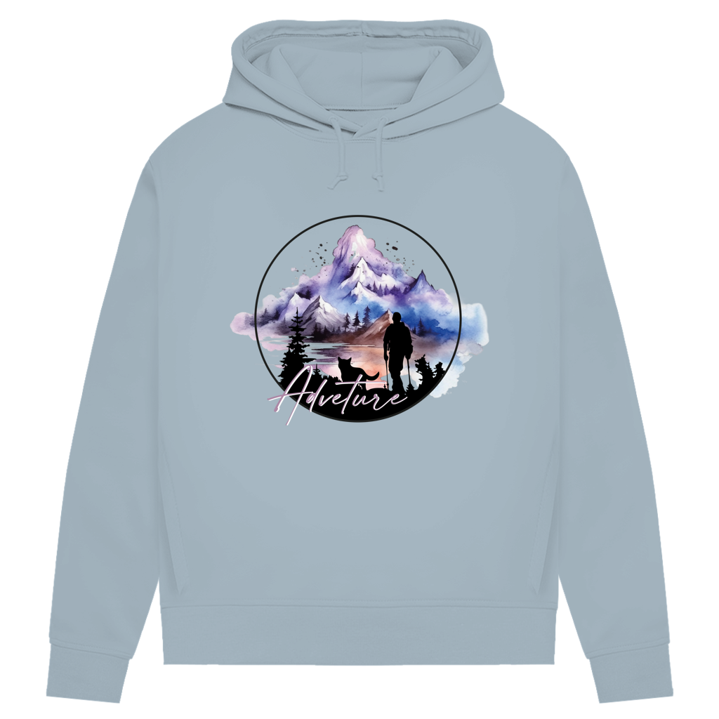Damen Premium Bio Hoodie Adventure 1