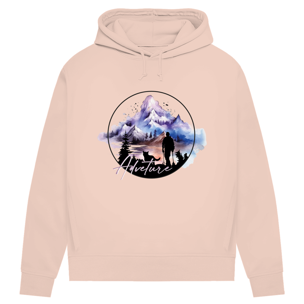 Damen Premium Bio Hoodie Adventure 1