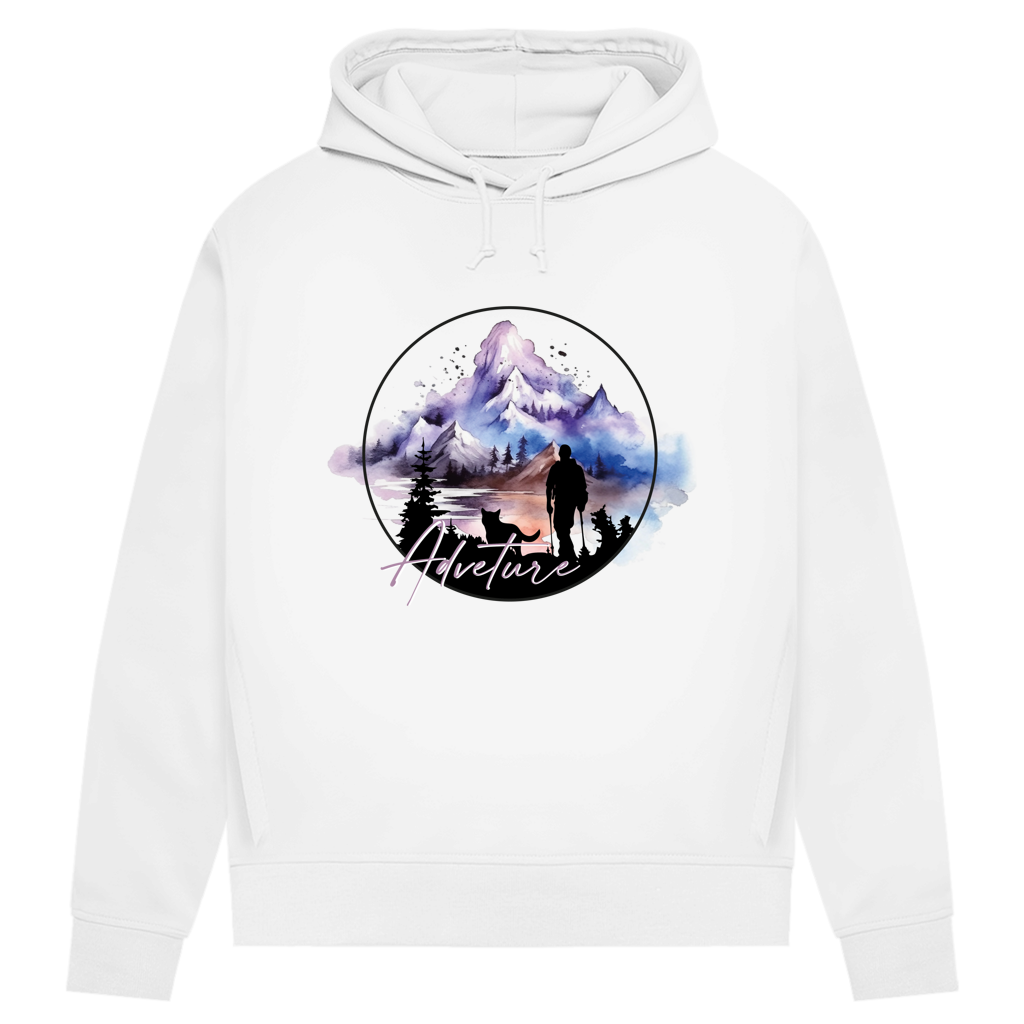 Damen Premium Bio Hoodie Adventure 1