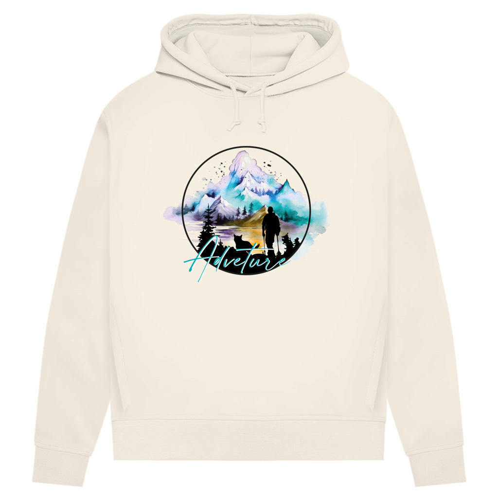 Damen Premium Bio Hoodie Adventure 2