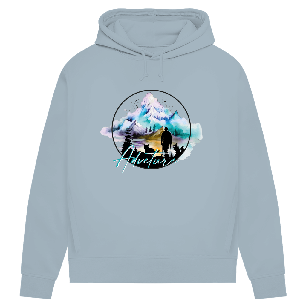 Damen Premium Bio Hoodie Adventure 2
