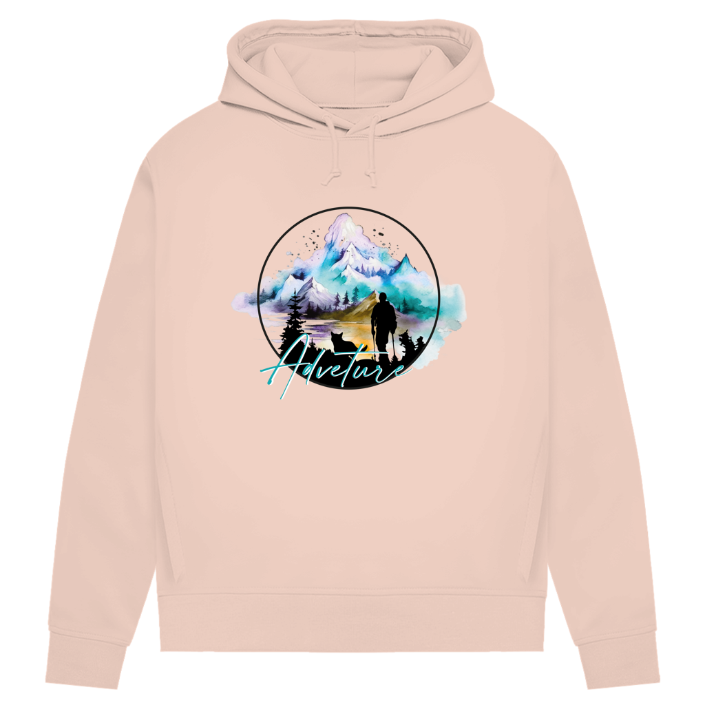Damen Premium Bio Hoodie Adventure 2