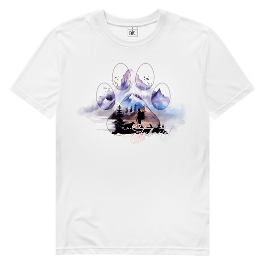 Herren Premium Bio T-Shirt Pfote Stubaital 1