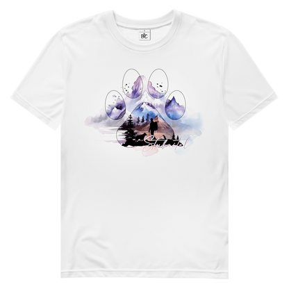 Herren Premium Bio T-Shirt Pfote Stubaital 1