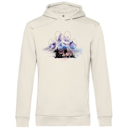 Herren Premium Bio Hoodie Pfote Stubaital 1