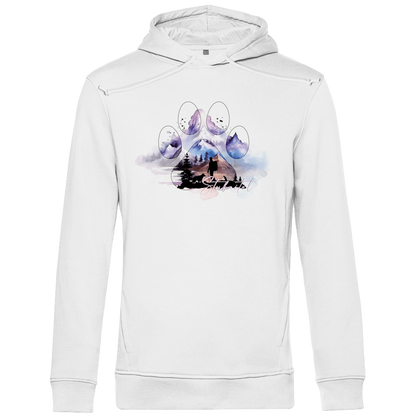 Herren Premium Bio Hoodie Pfote Stubaital 1