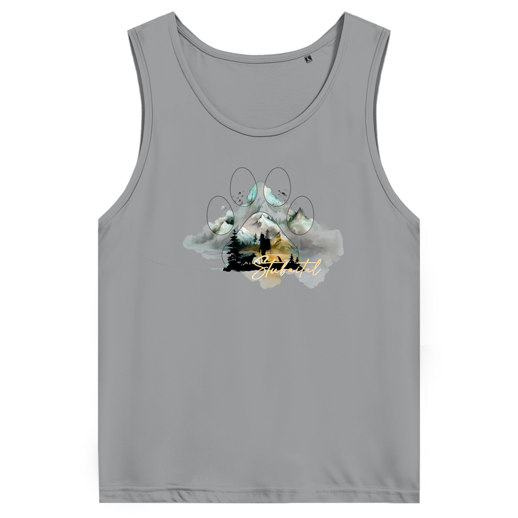 Herren Premium Tank Top Pfote Stubaital 2