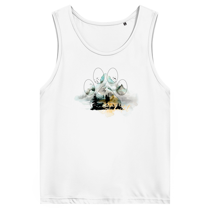Herren Premium Tank Top Pfote Stubaital 2