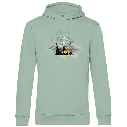 Herren Premium Bio Hoodie Pfote Stubaital 2