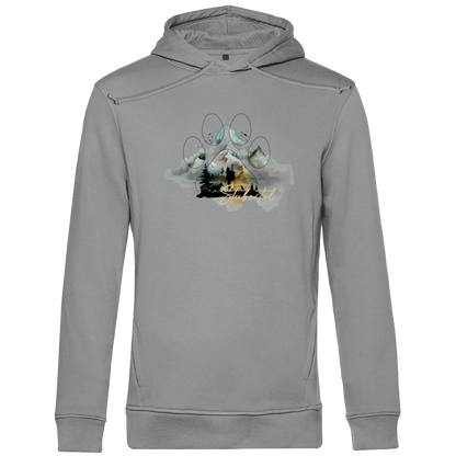 Herren Premium Bio Hoodie Pfote Stubaital 2