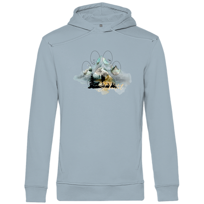 Herren Premium Bio Hoodie Pfote Stubaital 2