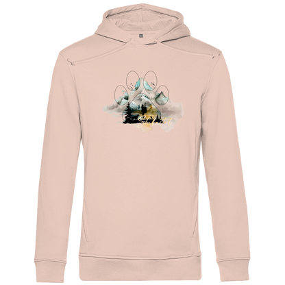 Herren Premium Bio Hoodie Pfote Stubaital 2