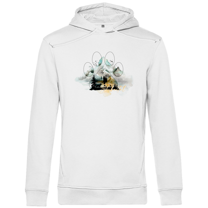 Herren Premium Bio Hoodie Pfote Stubaital 2