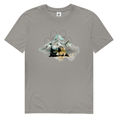 Herren Premium Bio T-Shirt Pfote Stubaital 2