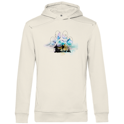 Herren Premium Bio Hoodie Pfote Stubaital 3