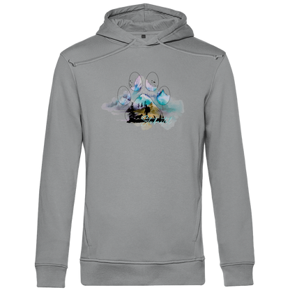 Herren Premium Bio Hoodie Pfote Stubaital 3