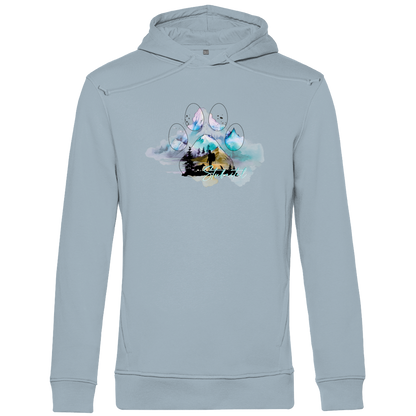 Herren Premium Bio Hoodie Pfote Stubaital 3