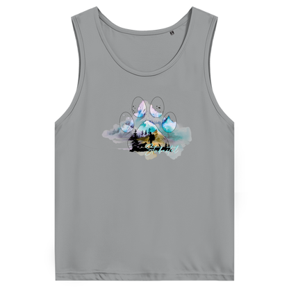 Herren Premium Tank Top Pfote Stubaital 3