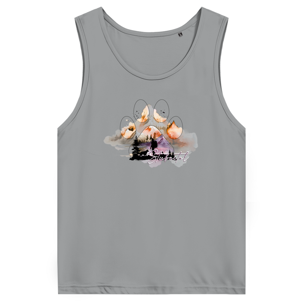 Herren Premium Tank Top Pfote Stubaital 4