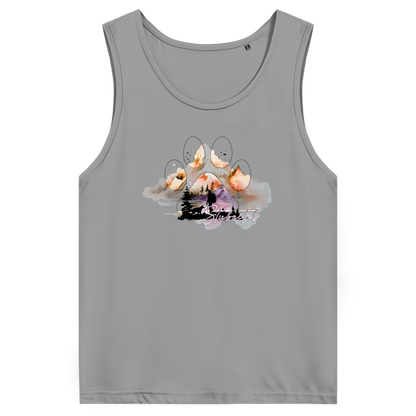 Herren Premium Tank Top Pfote Stubaital 4