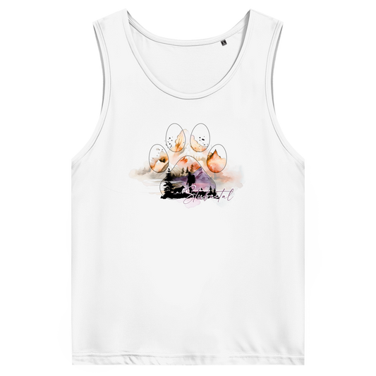 Herren Premium Tank Top Pfote Stubaital 4