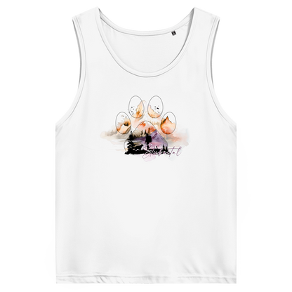 Herren Premium Tank Top Pfote Stubaital 4