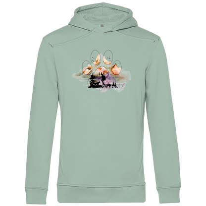 Herren Premium Bio Hoodie Pfote Stubaital 4