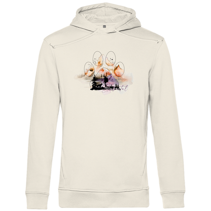 Herren Premium Bio Hoodie Pfote Stubaital 4