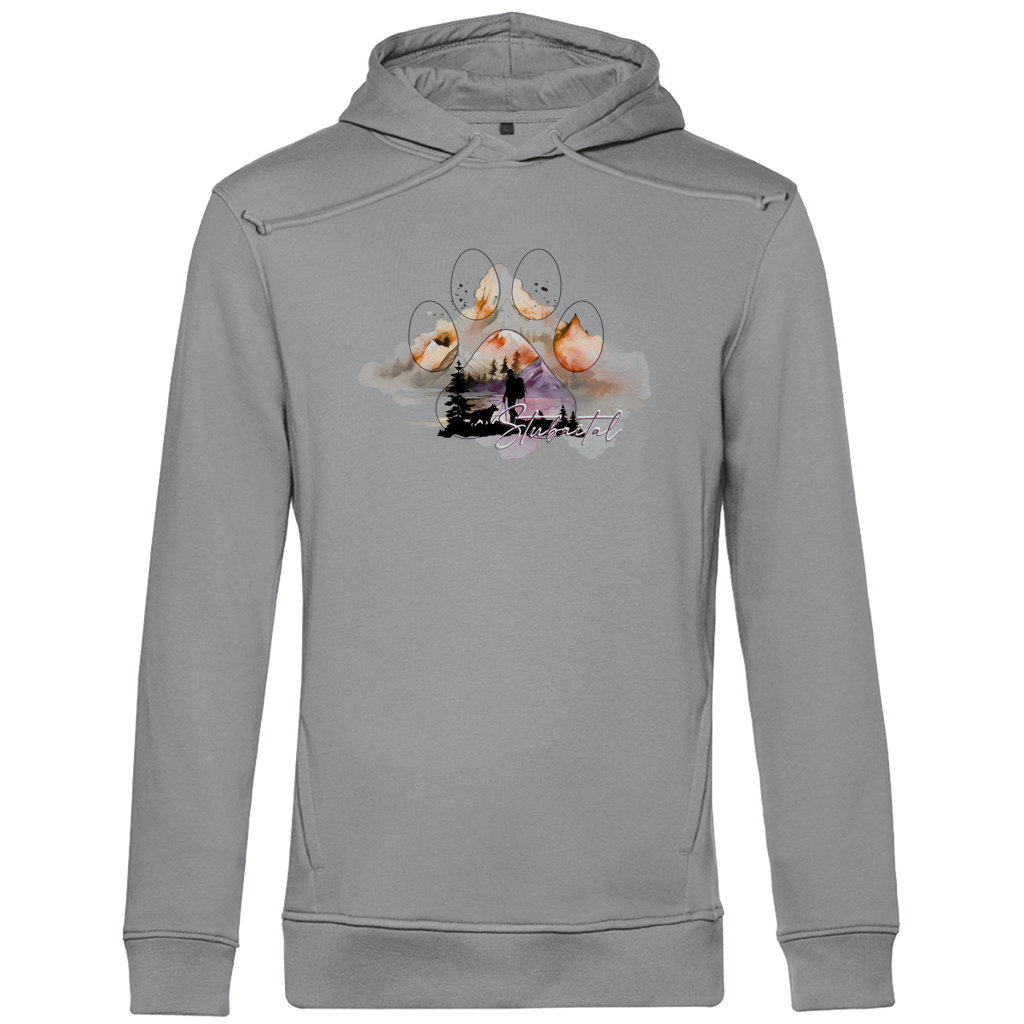 Herren Premium Bio Hoodie Pfote Stubaital 4