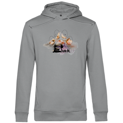 Herren Premium Bio Hoodie Pfote Stubaital 4