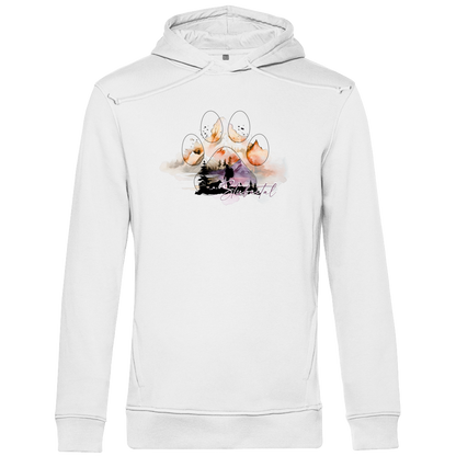 Herren Premium Bio Hoodie Pfote Stubaital 4