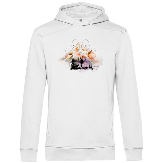 Herren Premium Bio Hoodie Pfote Stubaital 4